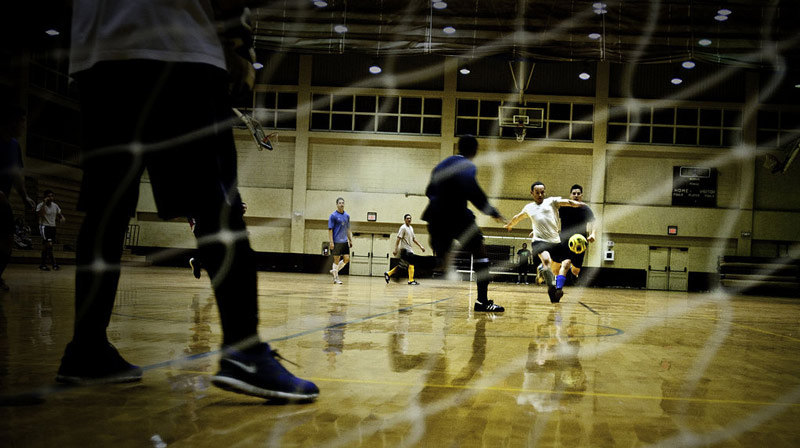 image of the futsal game