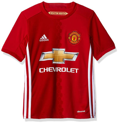 red jersey from Adidas
