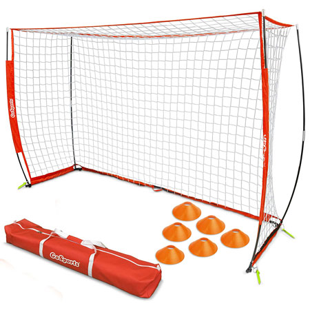 foldable portable futsal goal with accesories
